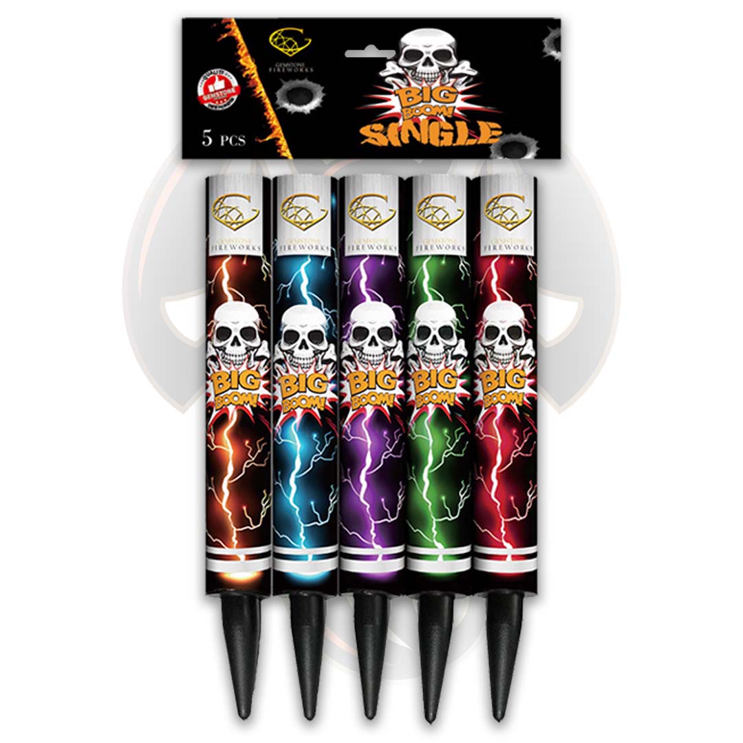BIG BOOM SINGLE | Gemstone Fireworks