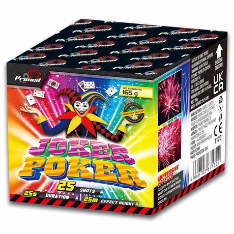 JOKER POKER | Primed Pyrotechnics