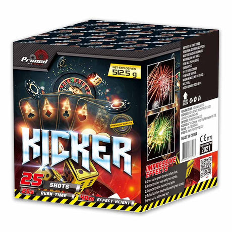 Kicker by primed fireworks