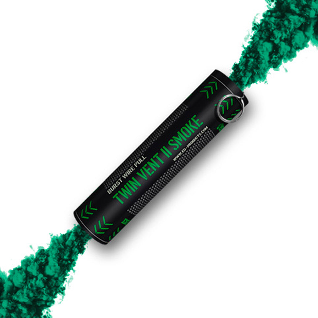 Enola Gaye Twin Vent II Wire Pull Smoke Grenade Green