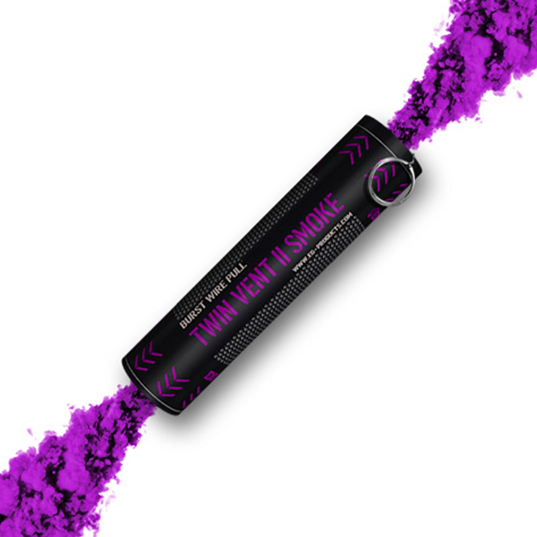 Enola Gaye Twin Vent II Wire Pull Smoke Grenade Purple