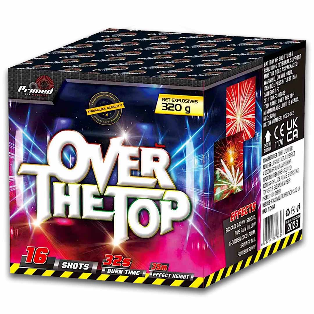 OVER THE TOP | Primed Pyrotechnics