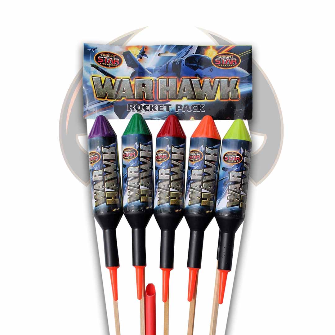WAR HAWK (5 Rocket Pack) By Bright Star