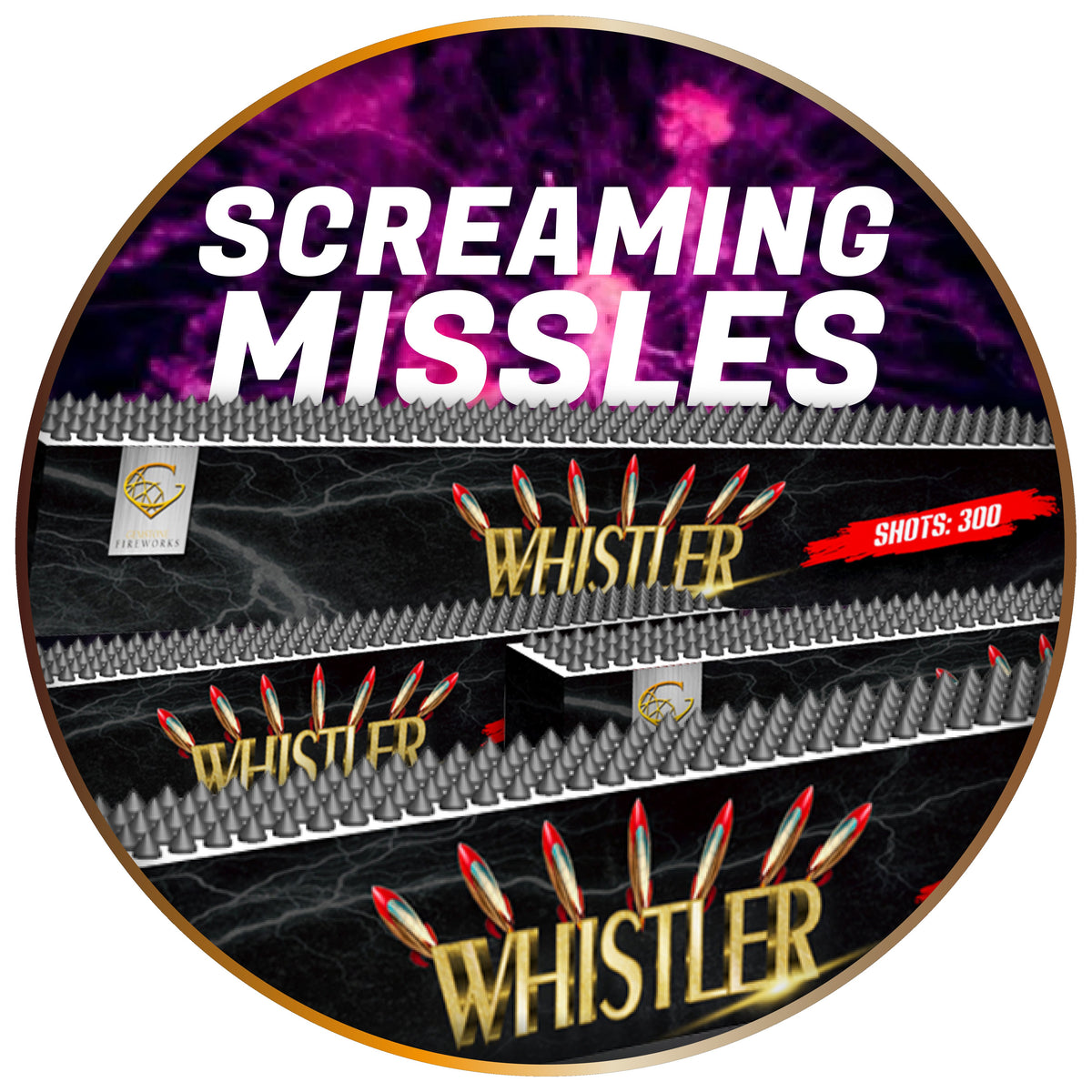Screaming Missiles – Elite Fireworks