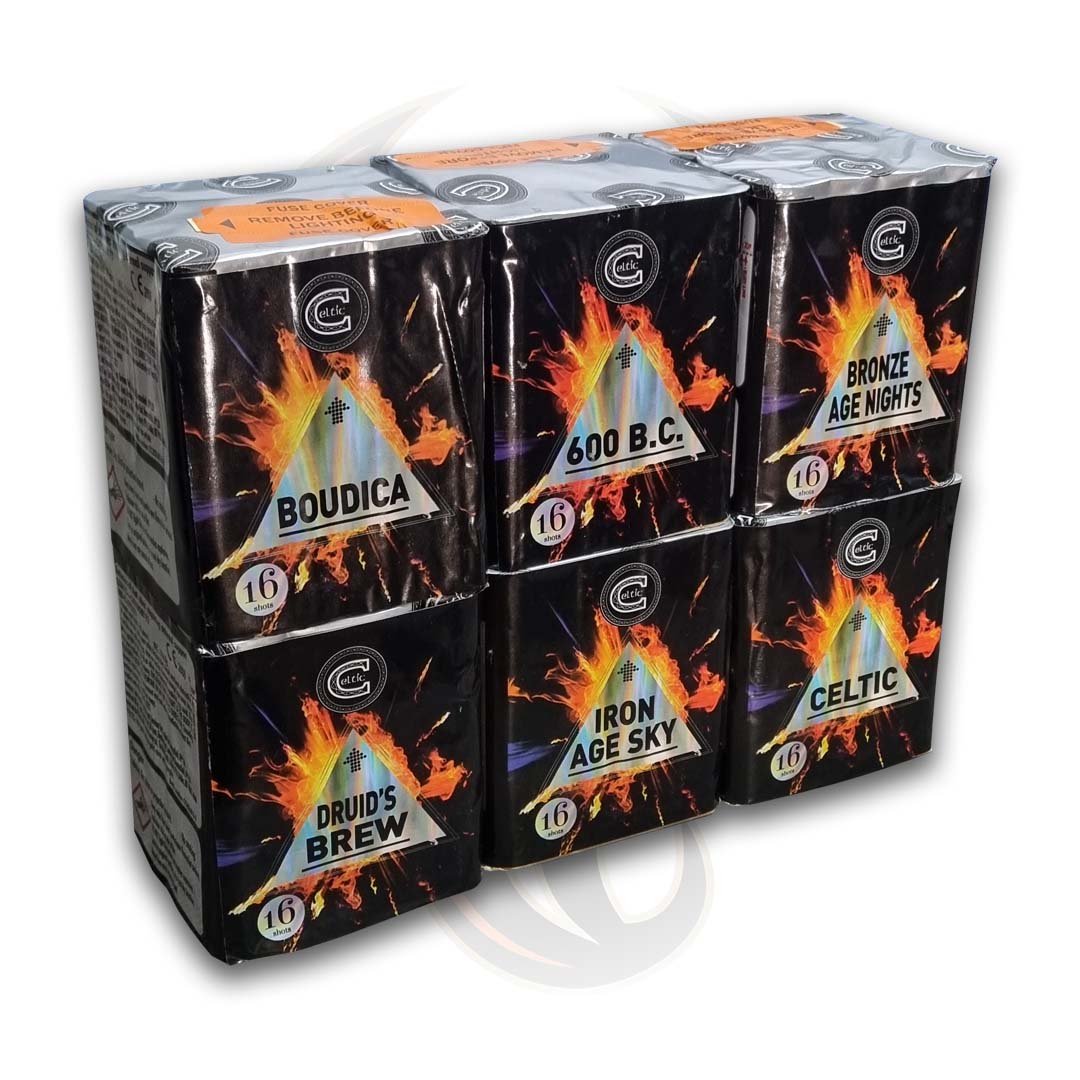 CELTIC 6 PACK | Celtic Fireworks