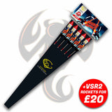DOUBLE IMPACT (5 Rocket Pack) By Gemstone Fireworks