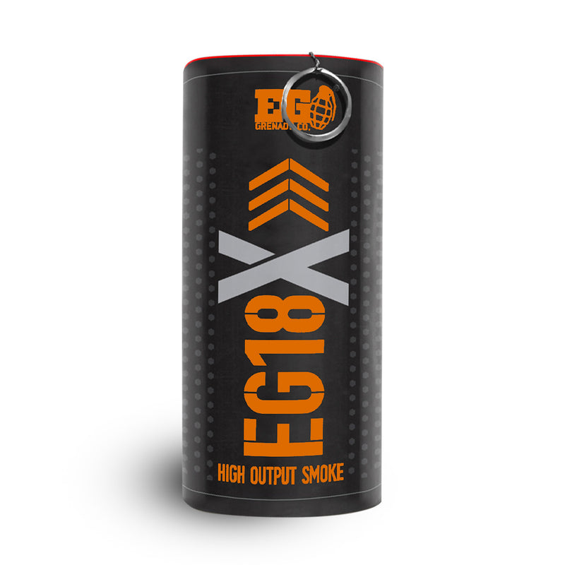 Enola Gaye EG18X Wire Pull High Output Smoke Grenade Orange