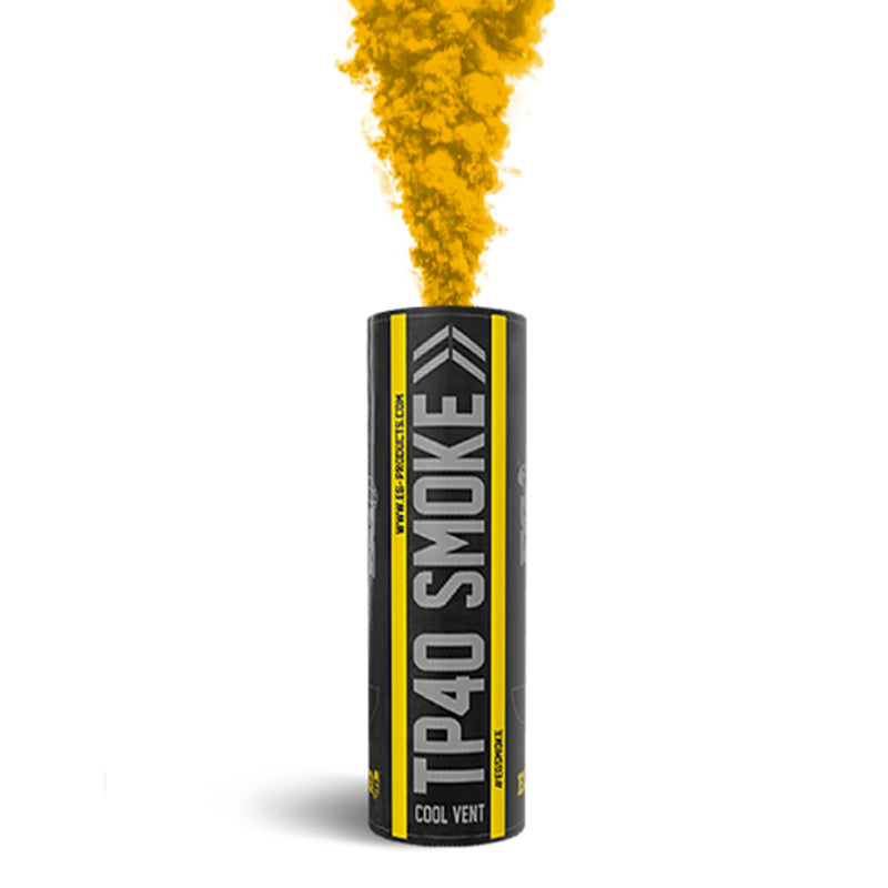 Enola Gaye TP40 Top Pull Smoke Grenade Yellow