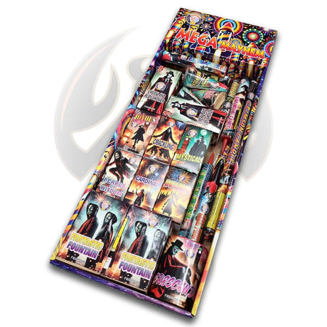 MEGA Mayhem | Brothers Pyrotechnics selection box