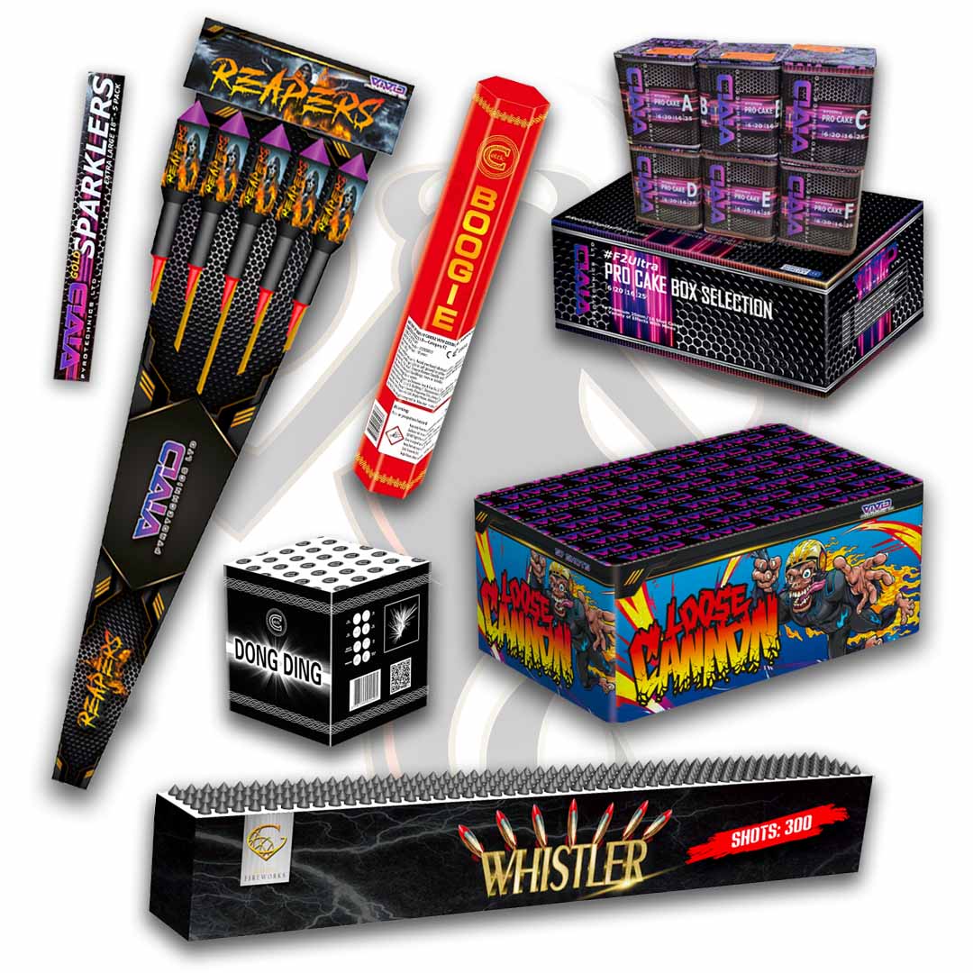 J eternal flames スペシャルBOX luna sea pyro PRO-PYRO PACKAGE Bundle (15 Items) – Elite Fireworks