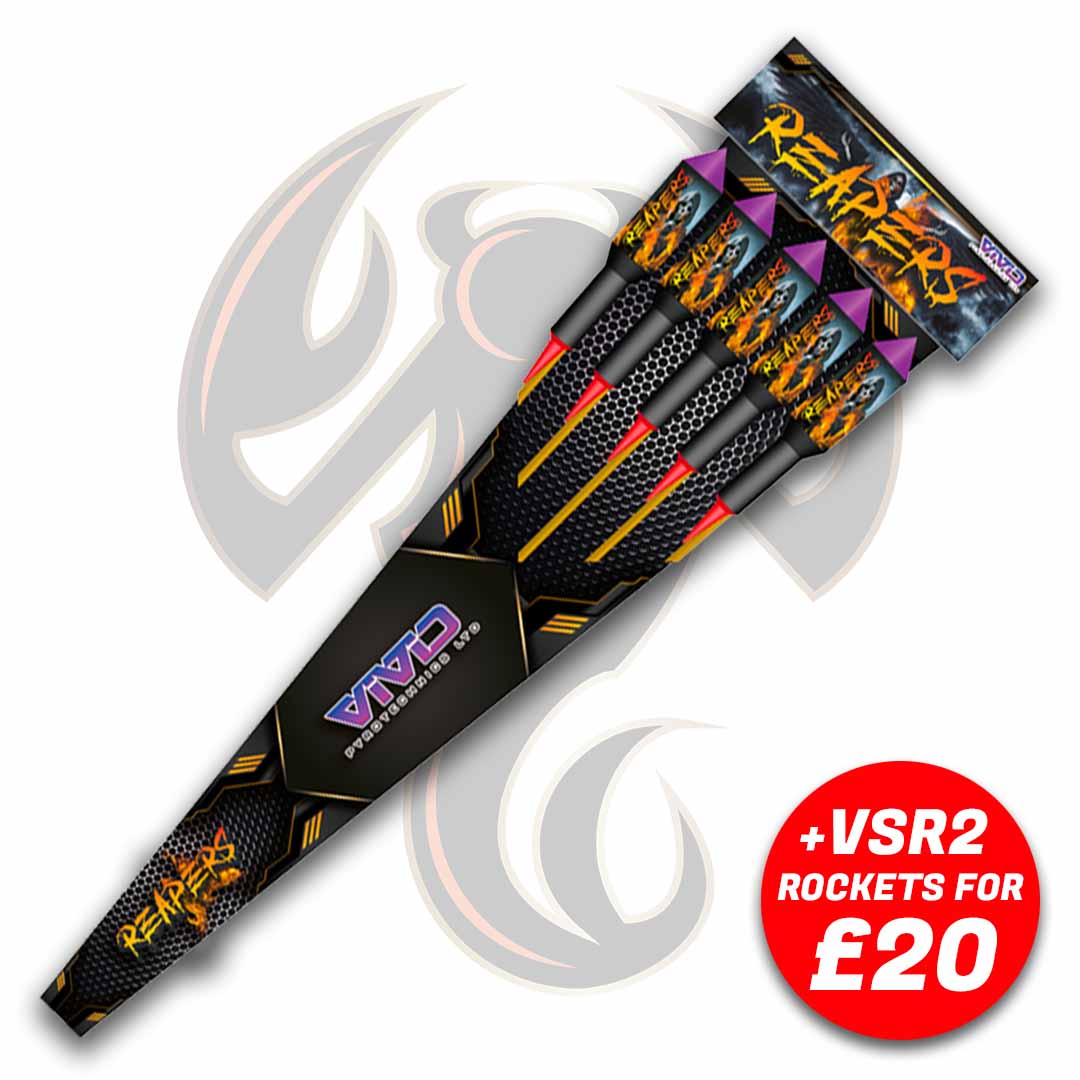 REAPERS (5 Rocket Pack) | Vivid Pyrotechnics