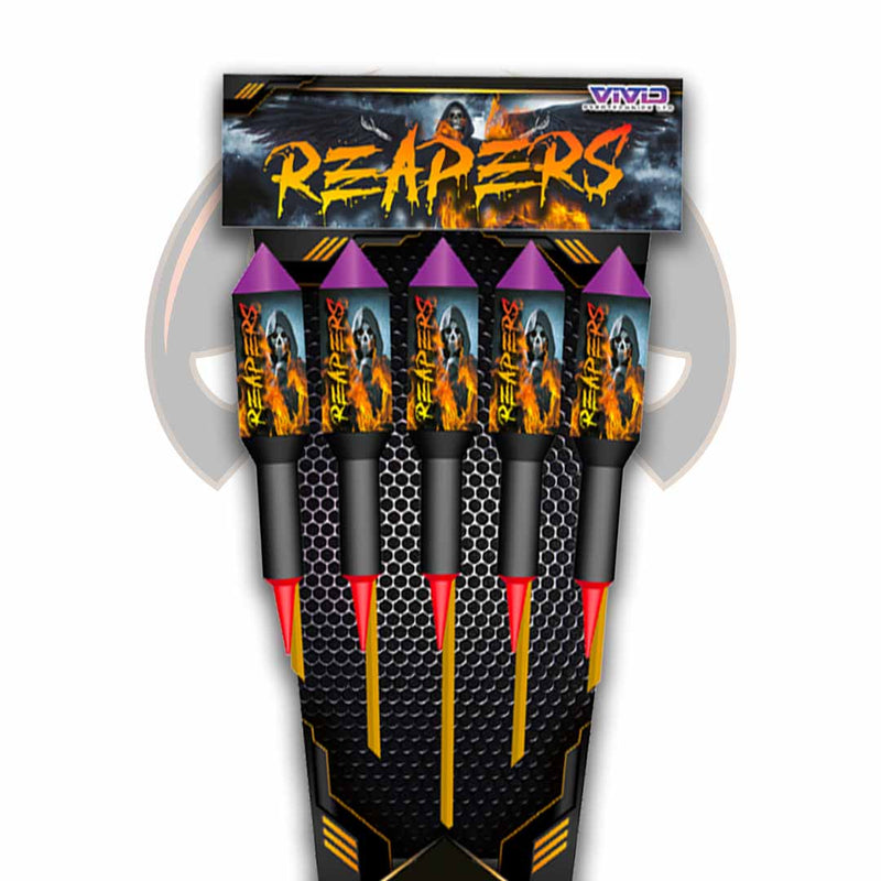 REAPERS (5 Rocket Pack) By Vivid Pyrotechnics