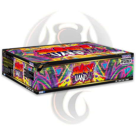 sky vandal compound firework by vivid pyrotechnics