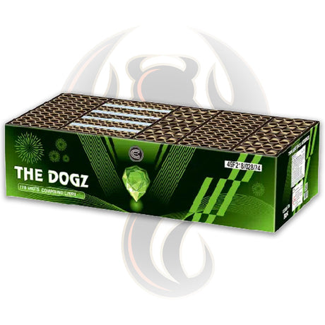 The Dogz compound barrage by celtic fireworks