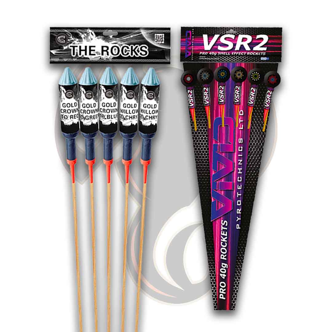 THE ROCKS (5 Rocket Pack) | Celtic Fireworks