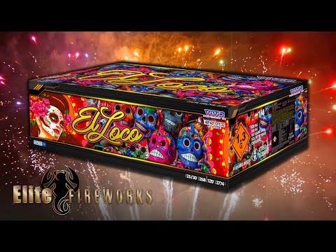 El Loco compound firework by vivid pyrotechnics