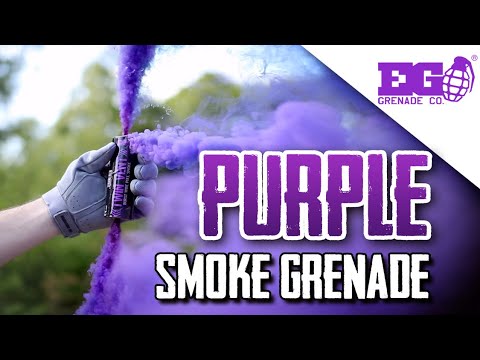 Enola Gaye Twin Vent II Wire Pull Smoke Grenade Purple