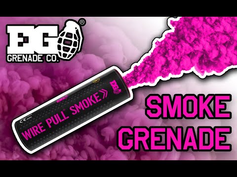 Enola Gaye WP40 Wire Pull Smoke Grenade Pink