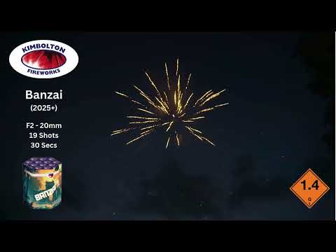 BANZAI | Kimbolton Fireworks