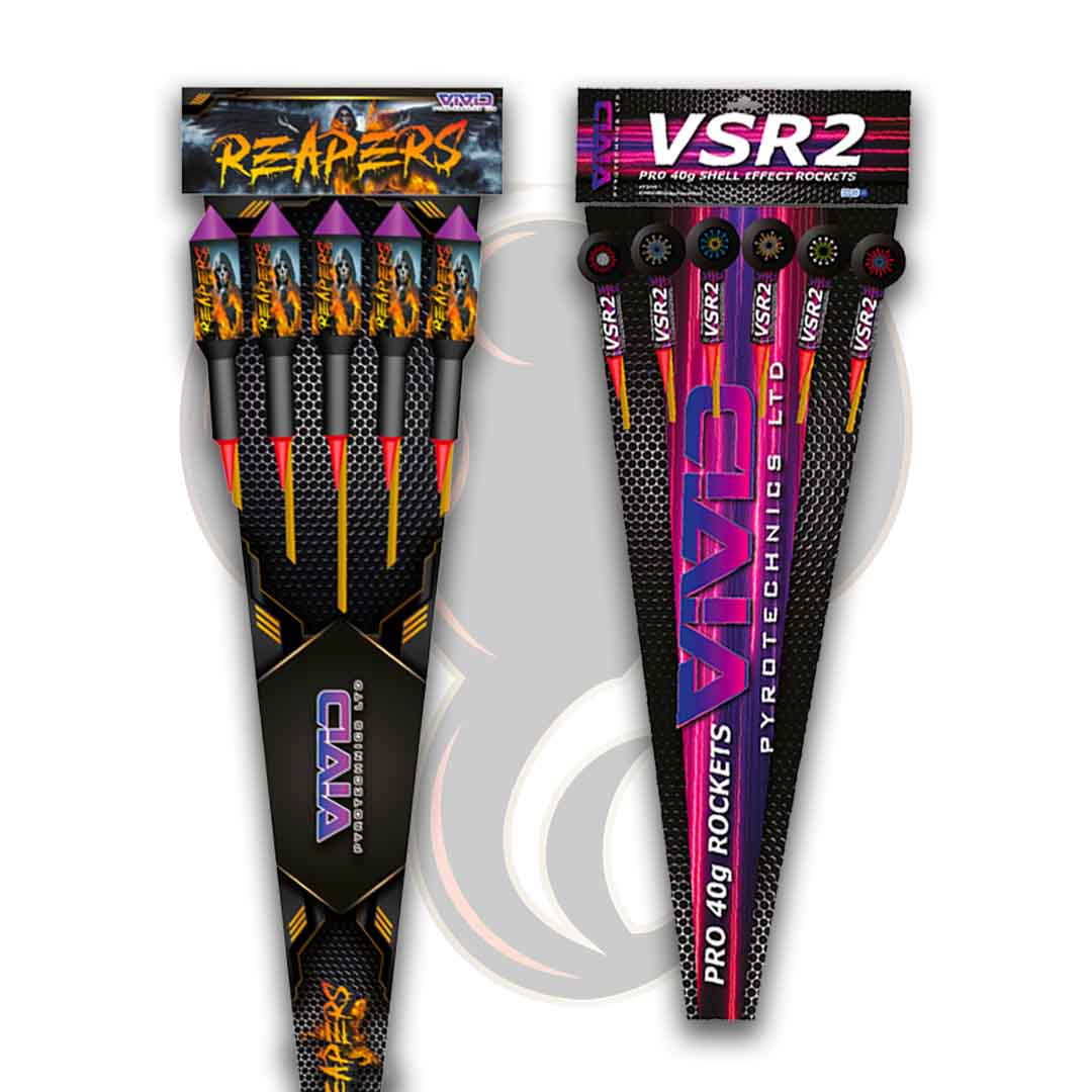 REAPERS (5 Rocket Pack) | Vivid Pyrotechnics