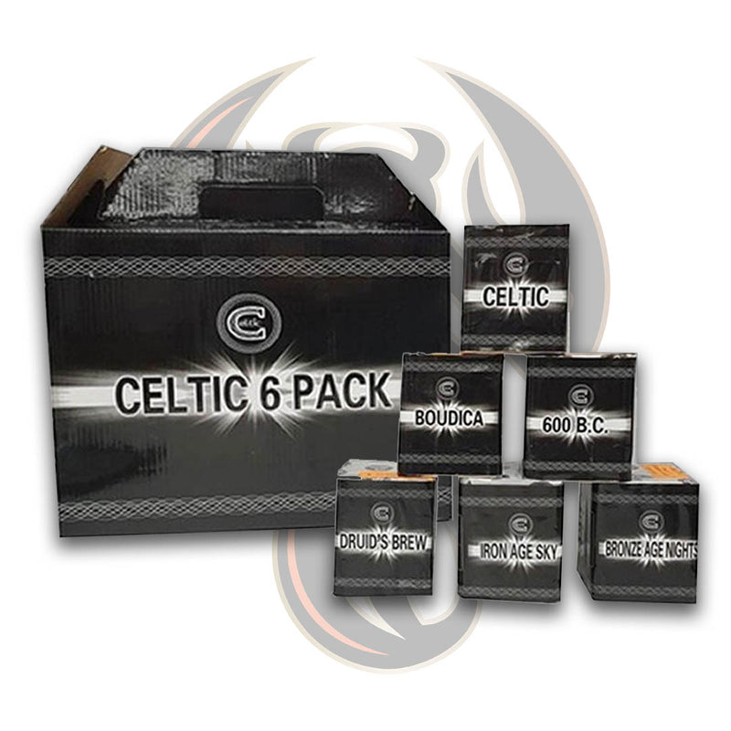 CELTIC 6 PACK By Celtic Fireworks