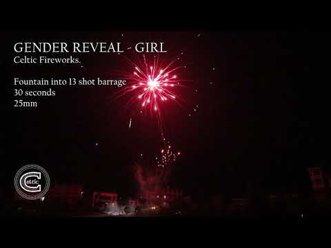Gender A By Celtic Fireworks (Pink)