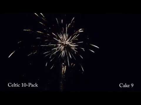 CELTIC 10 PACK By Celtic Fireworks