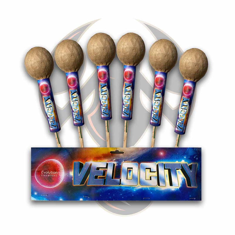 Velocity Rockets (5 Rocket Pack) By Evolution Fireworks